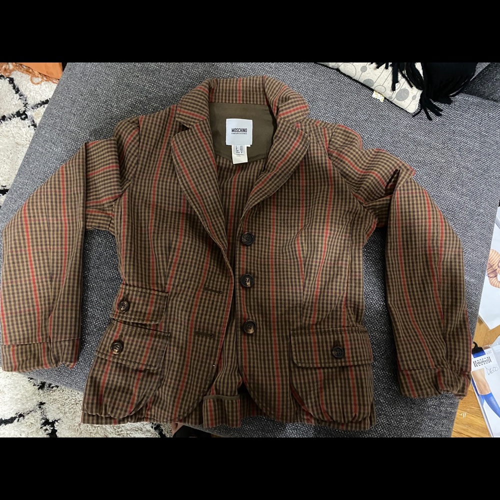 MOSCHINO CHEAPANDCHOCK JACKET SZ 8 USA  SZ S/M